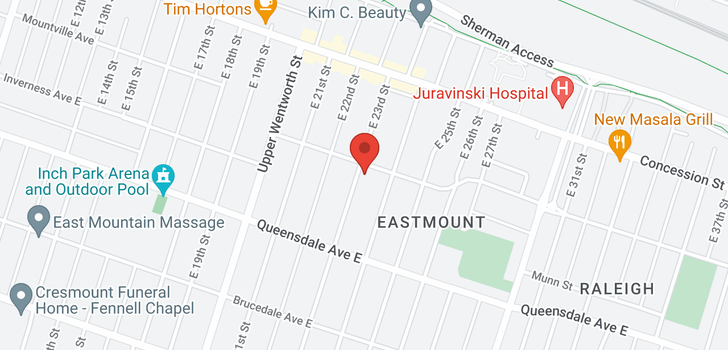 map of 67 EAST 23RD Street